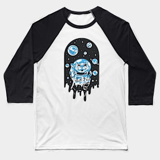 Space Cat Baseball T-Shirt